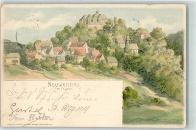 13922533 - 6395 Neuweilnau signed Fehr v. S. 1899