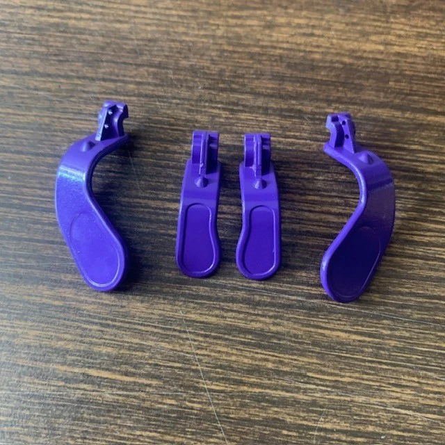 Microsoft Xbox Elite Series 2 Controller Replacement Paddles Back Buttons Purple - Image 4 of 4