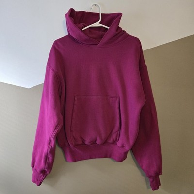 Yeezy Gap Perfect Double Layered Hoodie Rare Color Purple Mens Small Streetwear