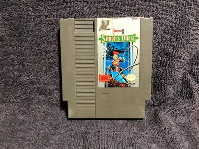 CASTLEVANIA II SIMON'S QUEST  for NES. AUTHENTIC, CLEANED, & TESTED!