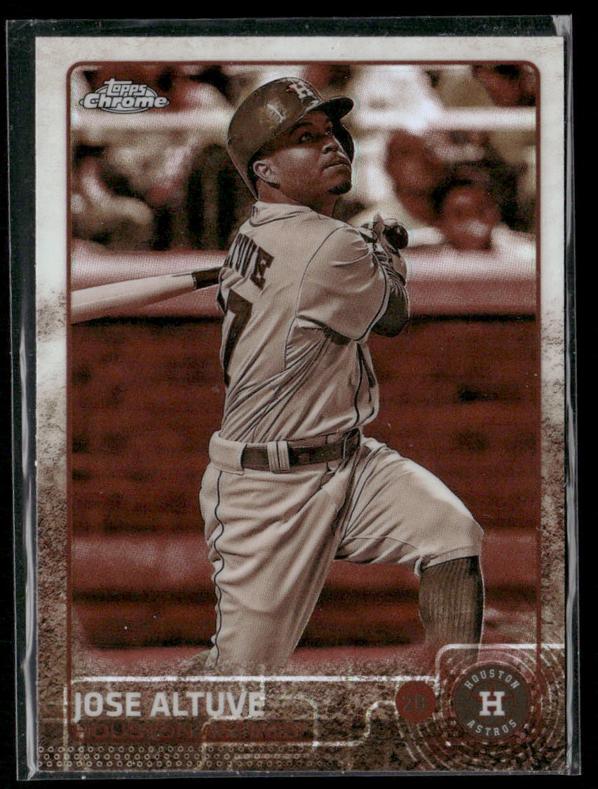 Jose Altuve 2015 Topps Chrome Sepia Refractor #151