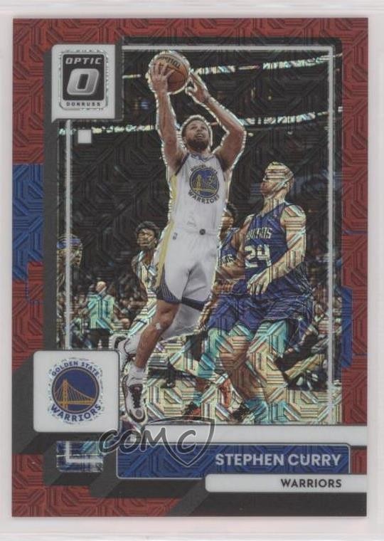 2022-23 Panini Donruss Optic Choice Red Prizm /88 Stephen Curry #96 04dh