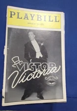 VICTOR VICTORIA 1995 Marquis Theatre Broadway Playbill JULIE ANDREWS