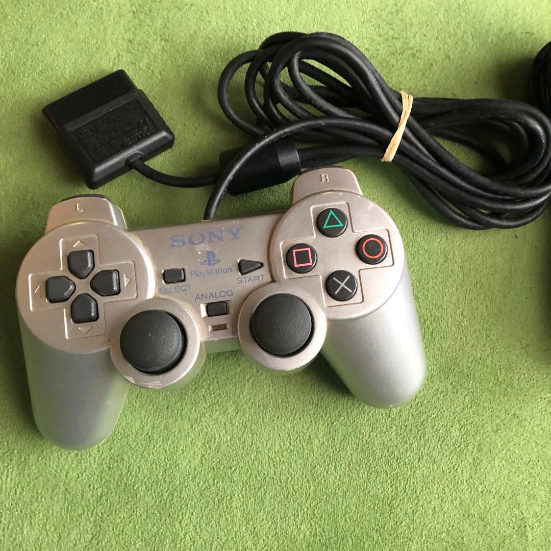 Sony PlayStation 2 PS2 SCPH-39000 Satin Silver Console NTSC | eBay
