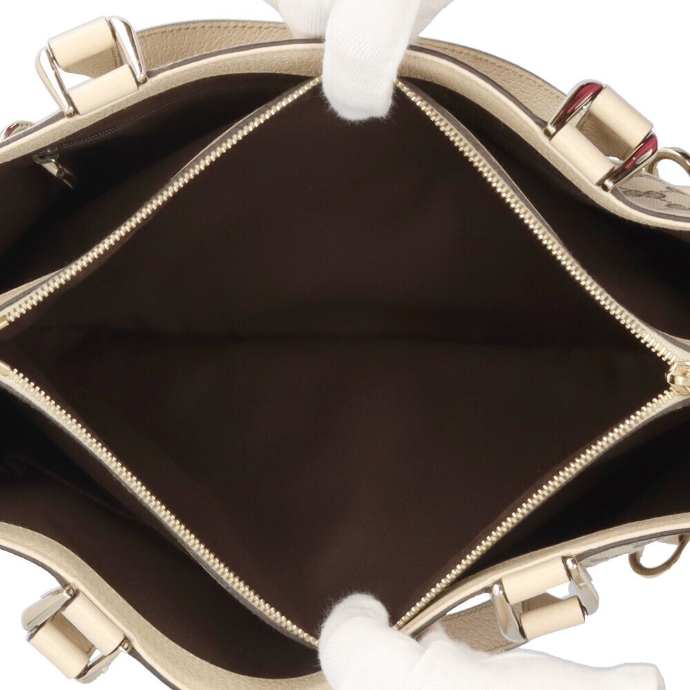 Gucci Abbey Tote Bag GG Canvas 170004 Beige Women s GUCCI Used From Japan thumbnail 8