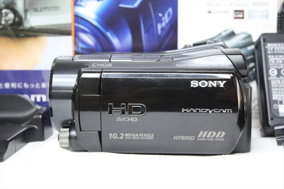 Sony Handycam HDR-SR12 BLACK Digital HD Video Camera Recorder JAPAN #02 - Image 2 of 4