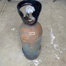 20 LB Steel CO2 Cylinder Tank Beverage Soda Beer Empty Bottle Untested.