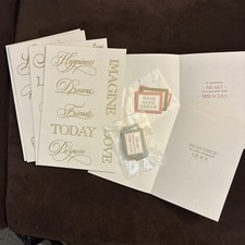 Anna Griffin Reflective Sentiments Card Inserts  Title Stickers, 46 pieces.