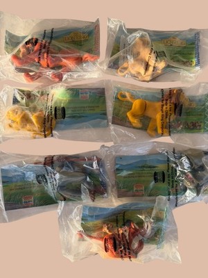 994 Burger King Kids Club Disney The Lion King Complete Set of 7 Toys NIP RARE
