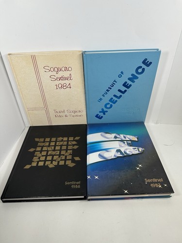 4x 1984 1985 1986 1987 SAGUARO HIGH SCHOOL YEARBOOK SCOTTSDALE ARIZONA SENTINEL - Bild 2 von 7
