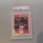 Fleer 1989 Michael Jordan #21 Chicago Bulls PSA 8 Graded NBA Trading Card