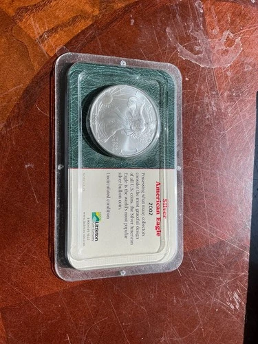 New Listing2002 SILVER AMERICAN EAGLE DOLLAR~$1~Uncirculated Sealed~LITTLETON COIN COMPANY