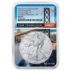 2021 (S) $1 American Silver Eagle NGC MS70 Emergency Production FDI San