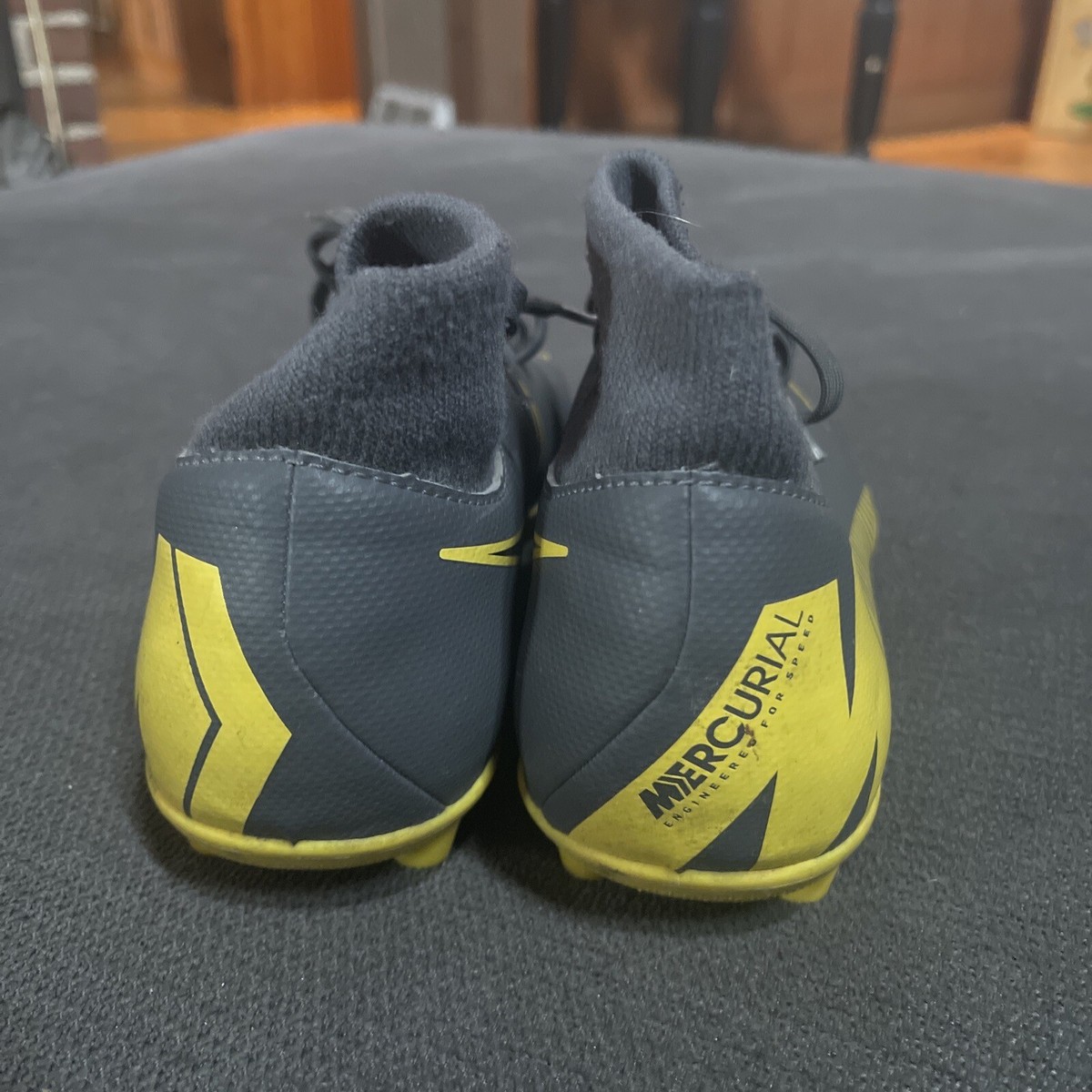 Size 6.5- Nike Mercurial Superfly 6 Pro FG Grey Opti Yellow  display picture 1