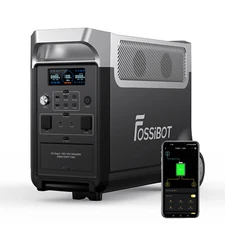 FOSSiBOT F3600 PRO 3600W Protable Power Station Solar Generator for RV Road Trip