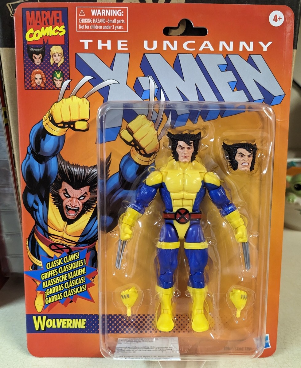 Hasbro Marvel Legends Retro Uncanny X-Men Wolverine Logan