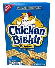 Nabisco Chicken in a Biskit Original Baked Snack Crackers 7.5 oz