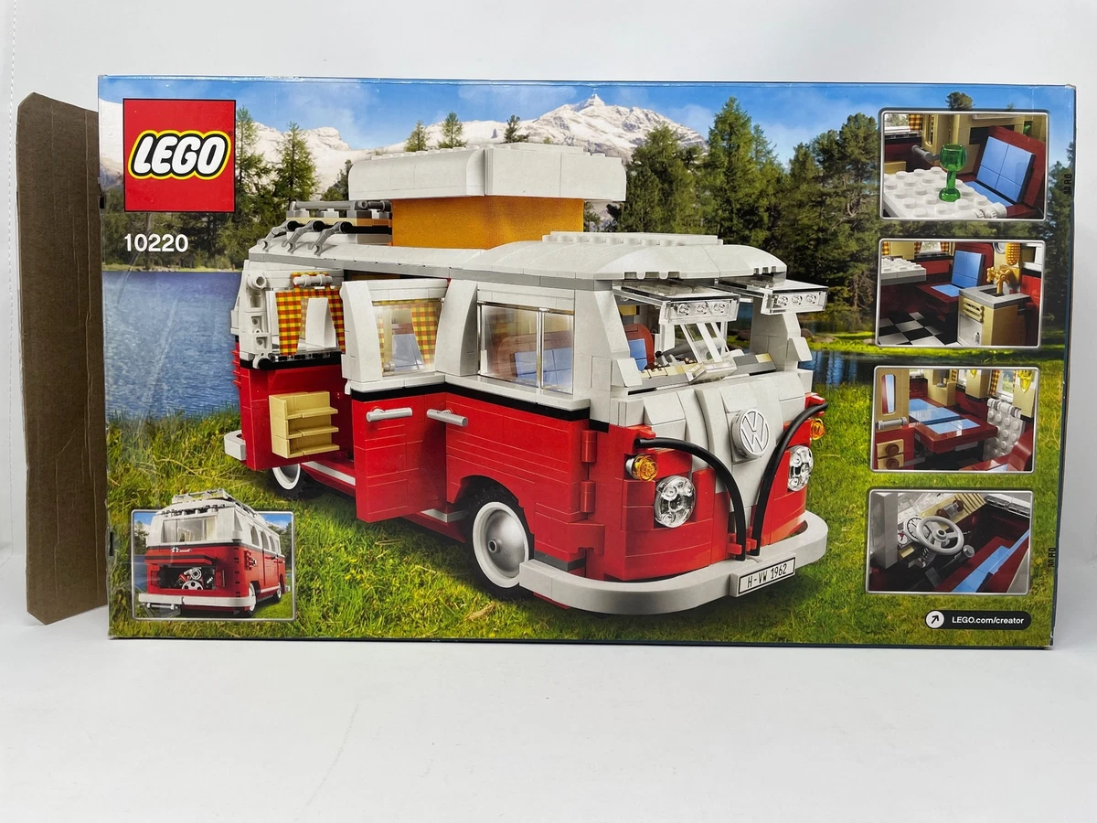 LEGO Creator Expert: Volkswagen T1 Camper Van [10220 1334 Pieces 16+] COMPLETE eBay