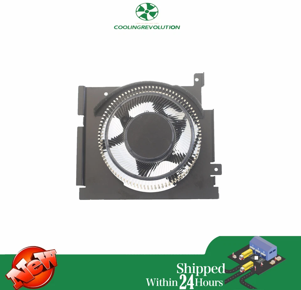 NS8CC18 graphics card fan DC12V 1.00A 4-Pin metal leaf - Image 2 of 3