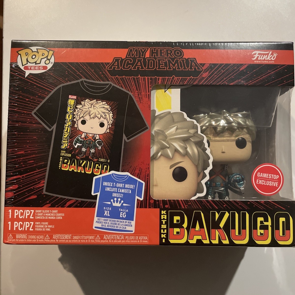 Funko 5 Star Katsuki Bakugo (My Hero Academia) Damaged: 7.5/10 7 Bucks a Pop Funko 5 Star Katsuki Bakugo (My Hero Academia) Damaged: 7.5/10 7 Bucks a Pop