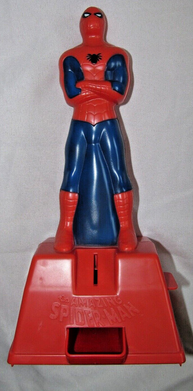 Hasbro Spider-Man Gum Ball Dispenser 1980