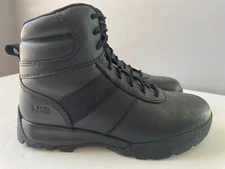 Men's Sz 8.5 5.11 HRT Haste Patrol Boot Side Zipper Black