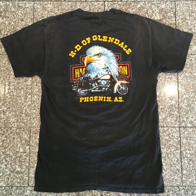 1988 3D EMBLEM Good Ol' Days Harley Davidson T Shirt Phoenix AZ HD