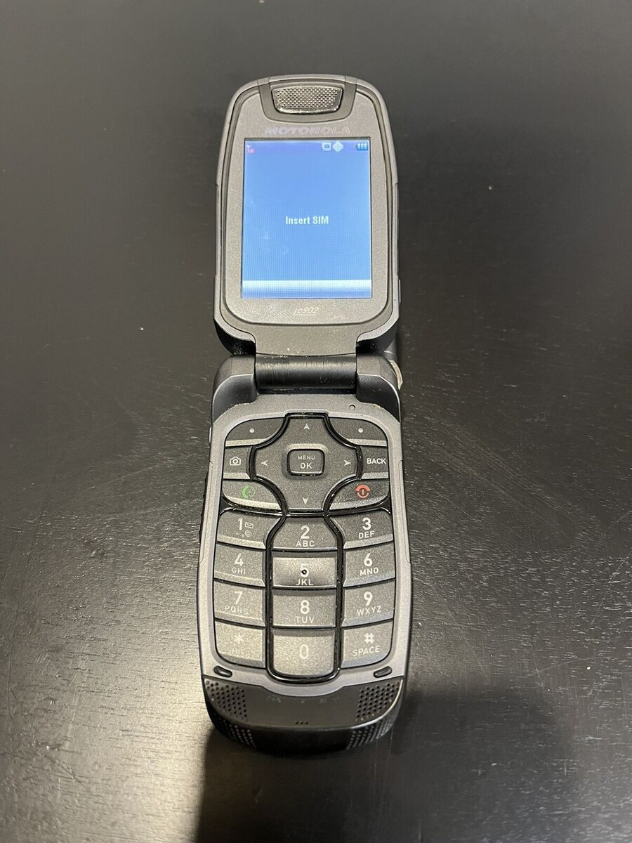 Motorola ic902 - Gray (Sprint / Nextel) Very Rare Hybrid Motorola ic902 - Gray (Sprint / Nextel) Very Rare Hybrid