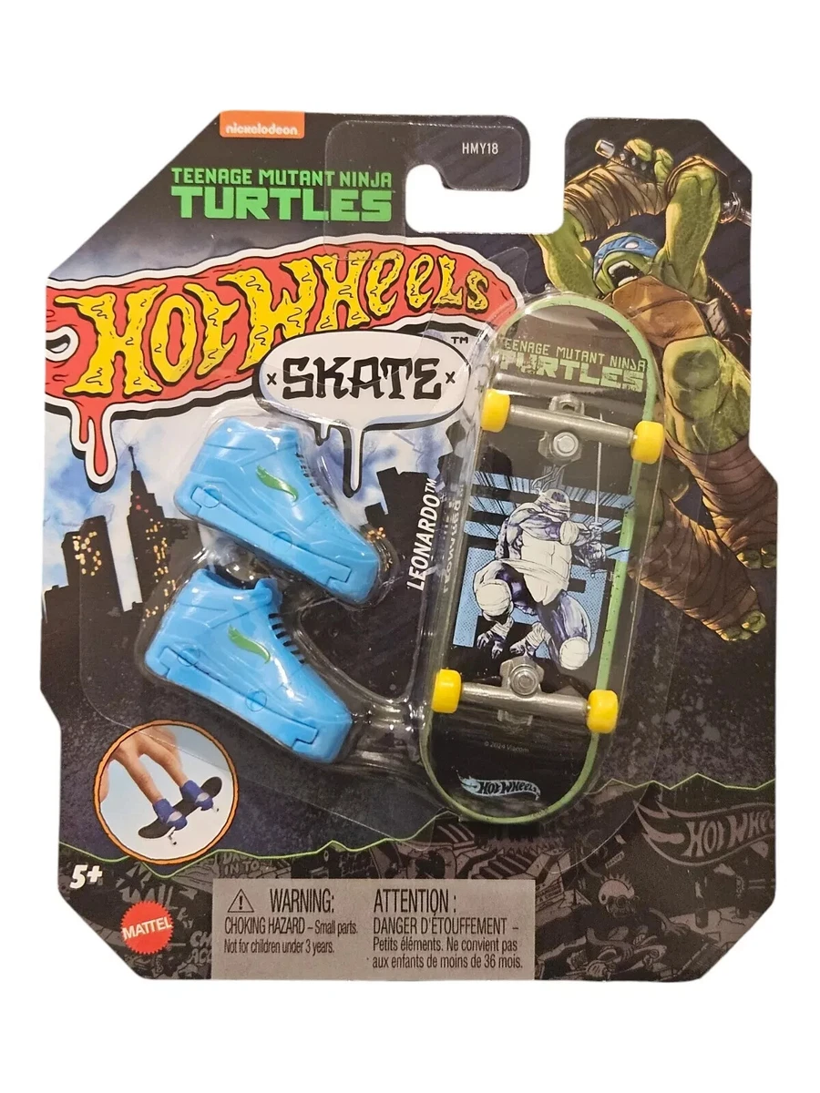NEW - Hot Wheels SKATE - Teenage Mutant Ninja Turtles - LEONARDO