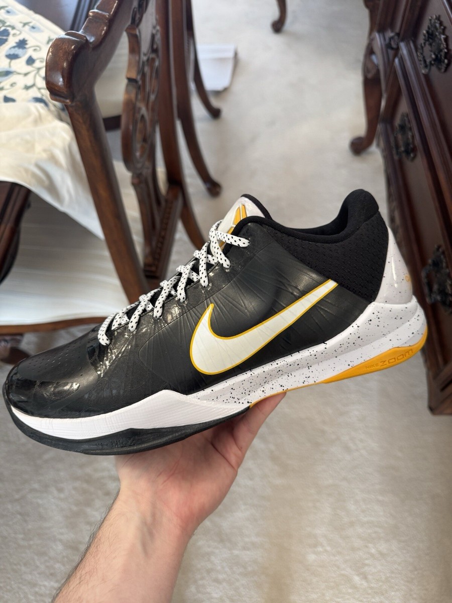 Nike Zoom Kobe 5 Del Sol 386429-002 2010 Men's Size 13 Brand New