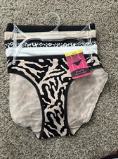 Maidenform 5-Pair Women's Bikini Underwear Cotton Blend Multicolor Size Medium 6