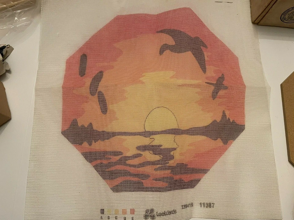 Kit de reloj de punta de aguja Lee Wards de colección cola de gato y patos naturaleza ¡listo para crear! Foto 4 de 4