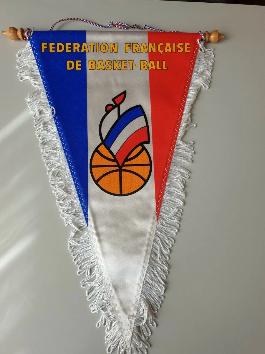 Fanion Vintage Le Mans Sarthe Basket (MSB) – Rare Pennant Club Français, Collection