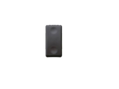 GEWISS GW21571 Single Pole Switch Gewiss System 250V 16AX 1 Module Black