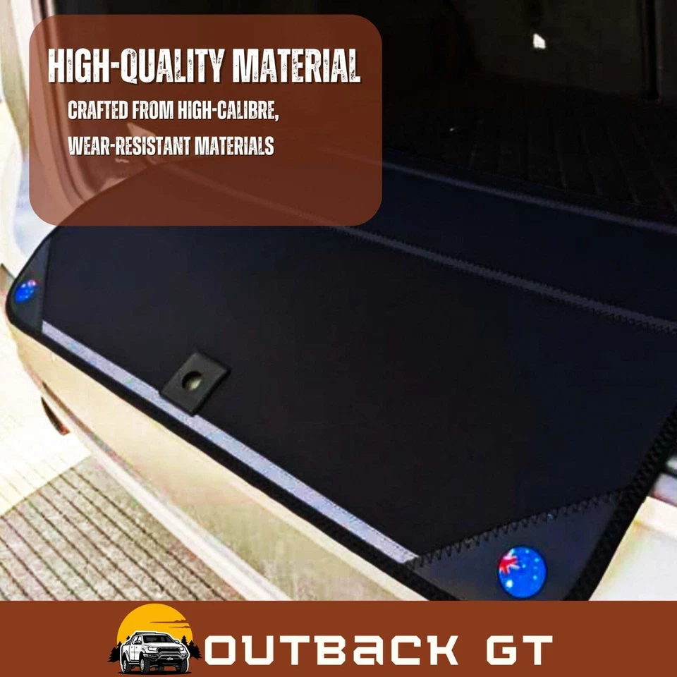 Rear Cargo Boot Bumper Protector for Mitsubishi Pajero Sport 2015-Cu 98x55cm - image 3 of 4