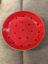 Coco & Lola Watermelon Ceramic Bowl  Dish 9” Brand New