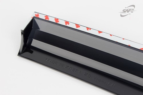 Smoke Tinted weathershields weather shields 4p for 2013 ~ 2017 Holden Trax - Picture 4 of 8