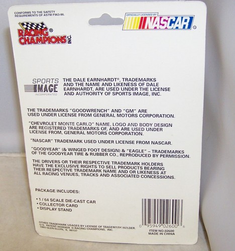 1:64 RACING CHAMPIONS NASCAR 1993 #3 GM GOODWRENCH AEROCOUPE KIRK SHELMERDINE - Picture 2 of 2