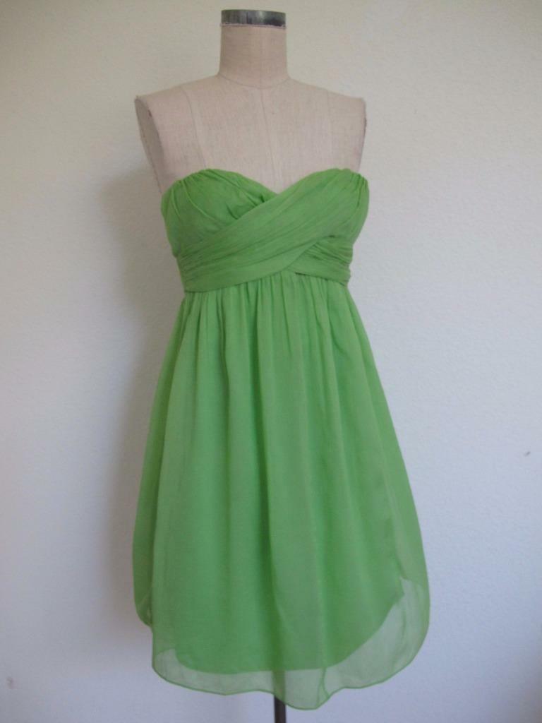 NWT J. Crew Taryn Short Dress 2P Lime Green Silk Crinkle Chiffon Twist Front | eBay NWT J. Crew Taryn Short Dress 2P Lime Green Silk Crinkle Chiffon Twist Front | eBay