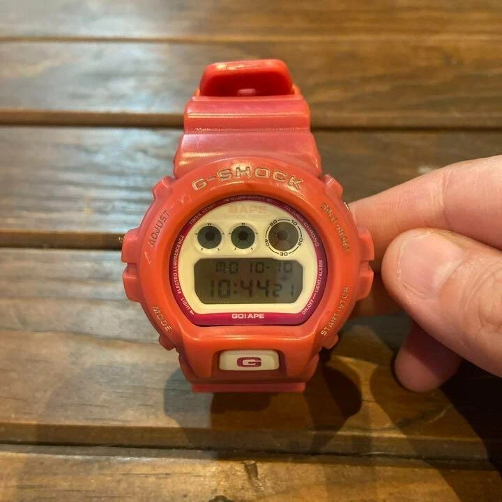 A Bathing Ape Casio DW-6900 Bape x G-Shock Pink The Third Eye