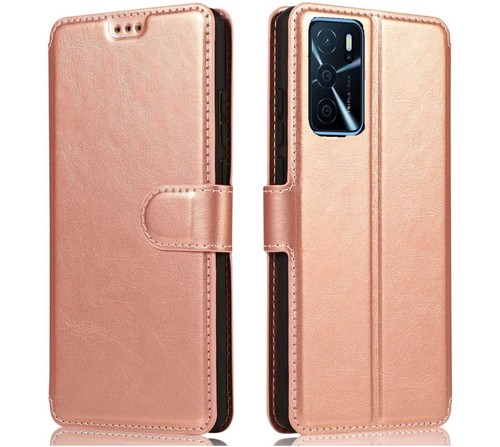 Rose For Oppo A17 A16S A54 A57 A77 X5 Phone Case Leather Shockproof Wallet Cover - Picture 3 of 6