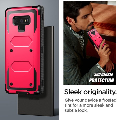 Für Samsung Galaxy Note 9 Stoßfeste Hülle Robust Cover / Privacy Hartglas - Bild 52 von 54