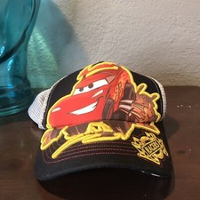 Cars Land One Winner 42 Loser Mesh Hat Youth Disney Lightning McQueen