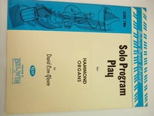 Manual Play for Hammond Organs Level  Two by Mary E Clark & David Glover 1964