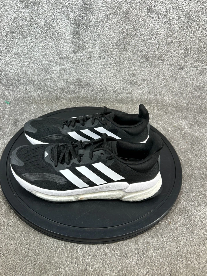 Adidas Zapatos Mujer Talla 8.5 Solar Boost 4 Tenis para Correr Negros Parte Superior Baja Foto 3 de 4