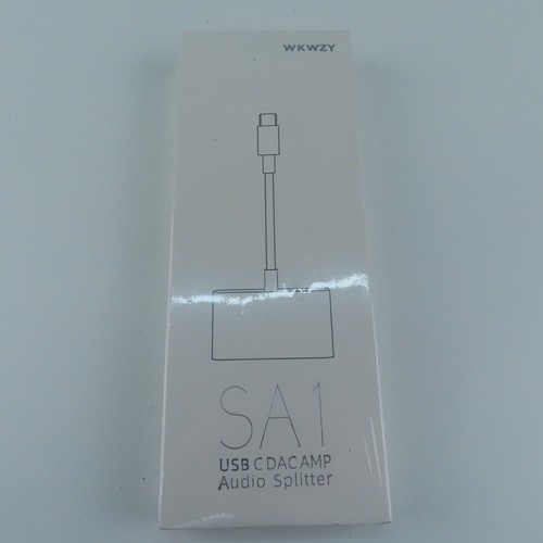 WKWZY USB-C DAC AMP USB C to 3 3.5mm 