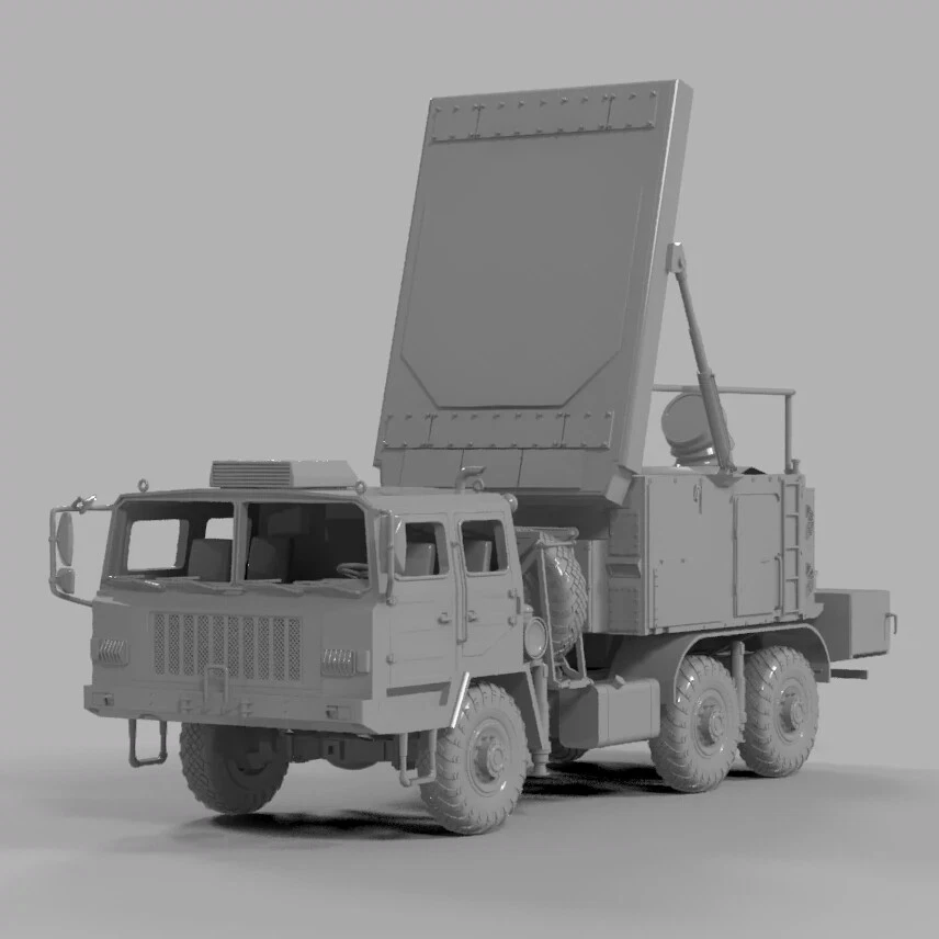 3D Printed 1/72/87/144 Red Flag 9 Air Defense and Guidance Radar Vehicle Kit - Image 2 of 4