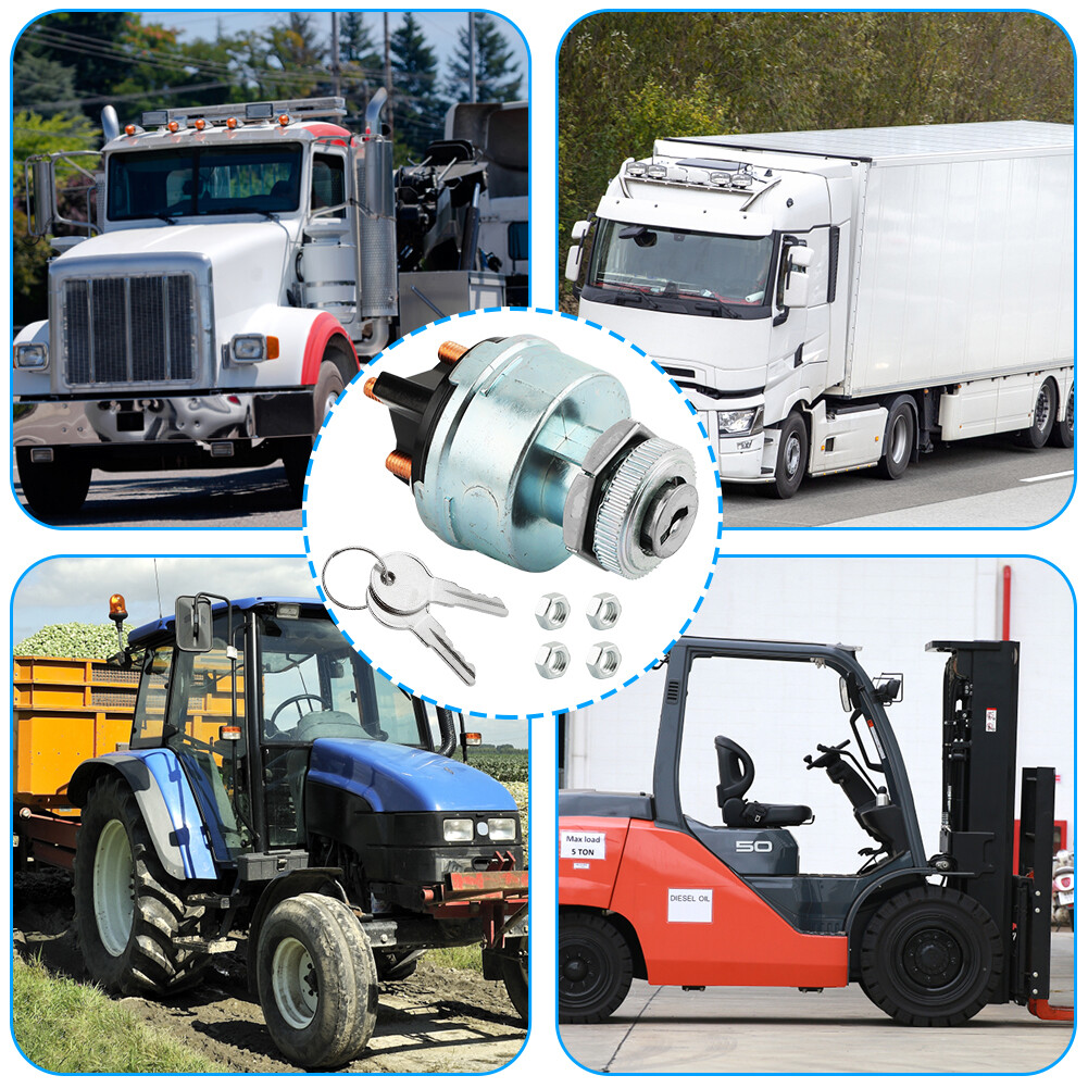 With Key Tractor For Car ACC BAT On Off Agricultural Zinc Alloy ...