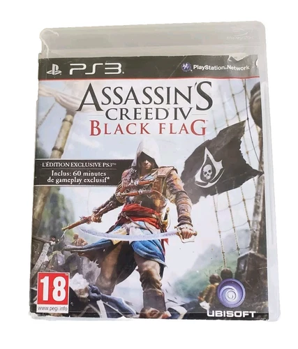 Assassin's Creed IV: Black Flag - Jeu PS3 PAL Complet avec Notice - Bon état