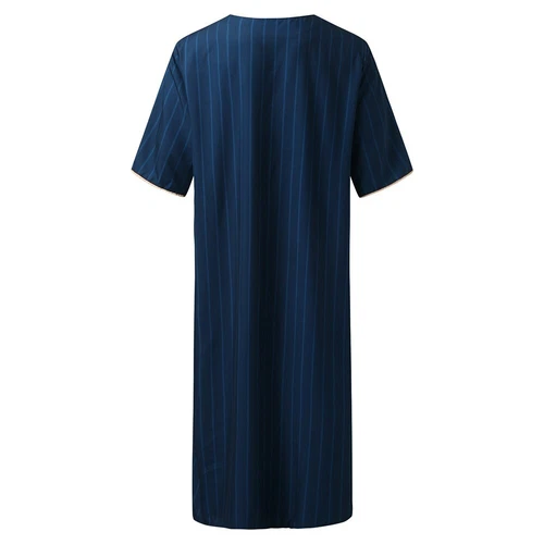Mens Robe Muslim Clothing Saudi Arab Jubba Kaftan,Dishdash,Thobe,Long-Sleeve - Picture 14 of 36